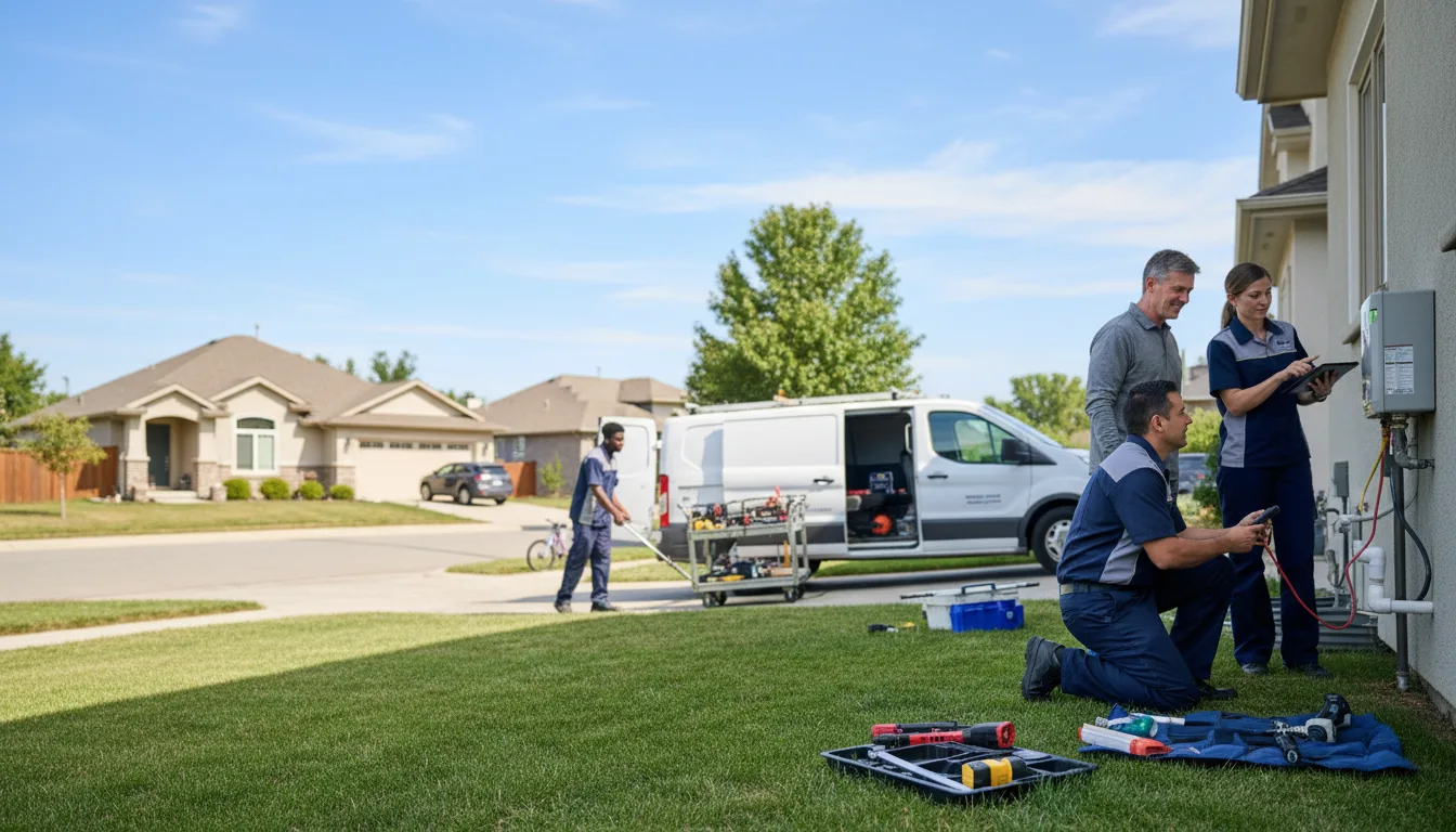 Tankless water heater service in Mainesburg, PA